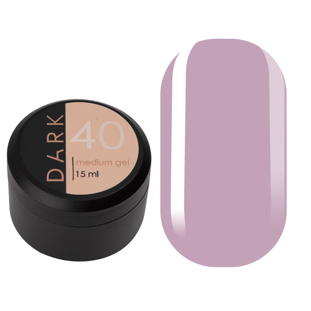 DARK Medium Gel №40, 15 мл, без пензлика — фото 1