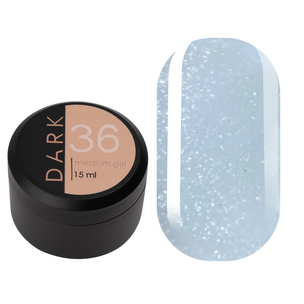 DARK Medium Gel №36, 15 мл, без пензлика — фото 1