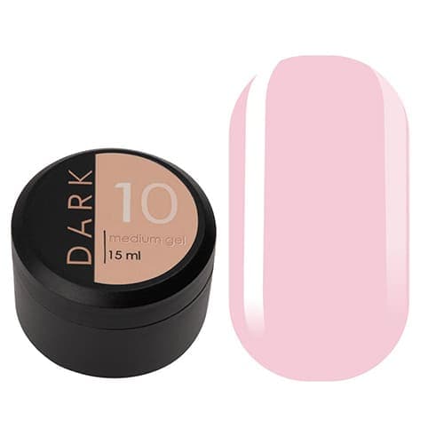 DARK Medium Gel №10, 15 мл, без пензлика — фото 1