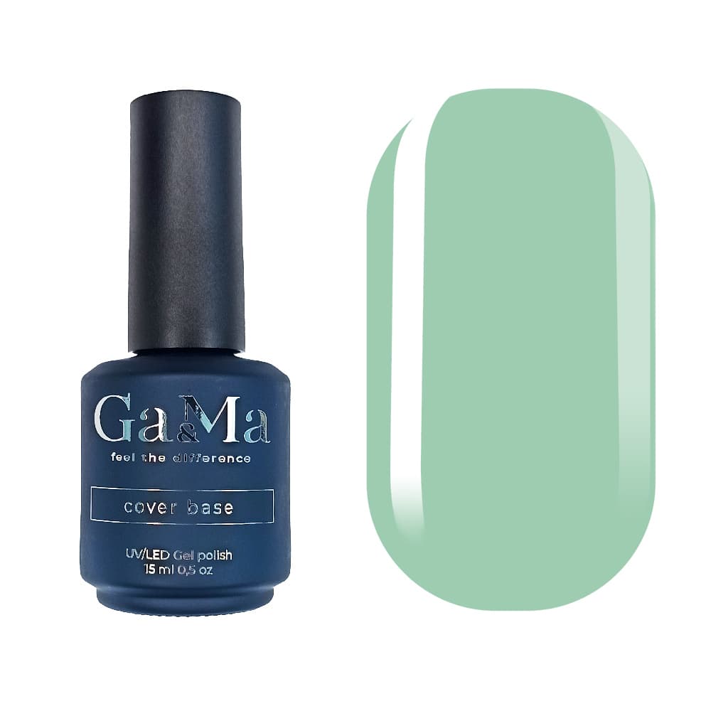 База кольорова Ga&Ma Colored base №31 green tea, 15 мл — фото 1