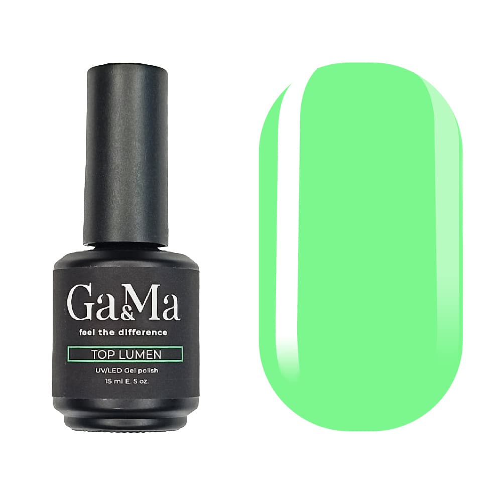 Топ Ga&Ma Lumen - люмінесцентний топ, 15 мл — фото 1