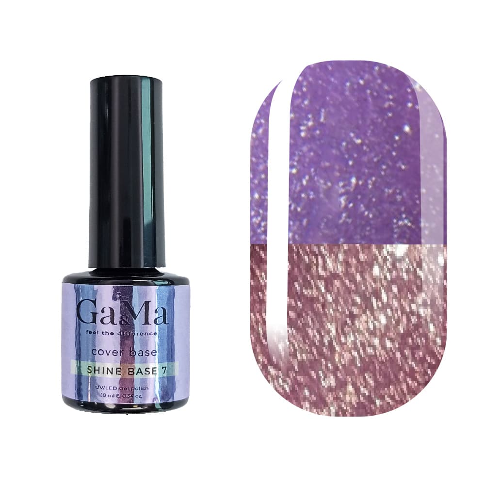 База Ga&Ma Shine base №7, 10 мл — фото 1