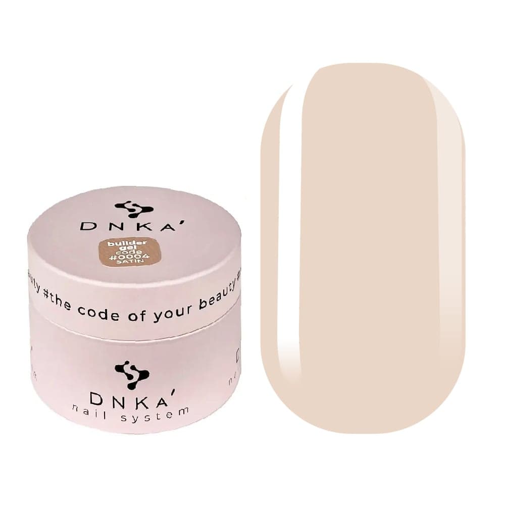 Гель DNKa Builder №4 Satin, 30 ml — фото 1