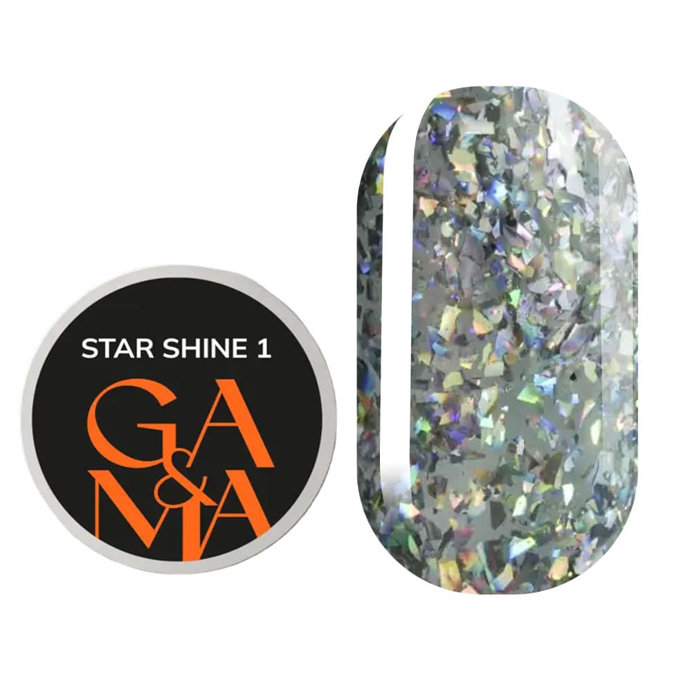 Гель-лак Ga&Ma Star Shine №1, 5 г — фото 1