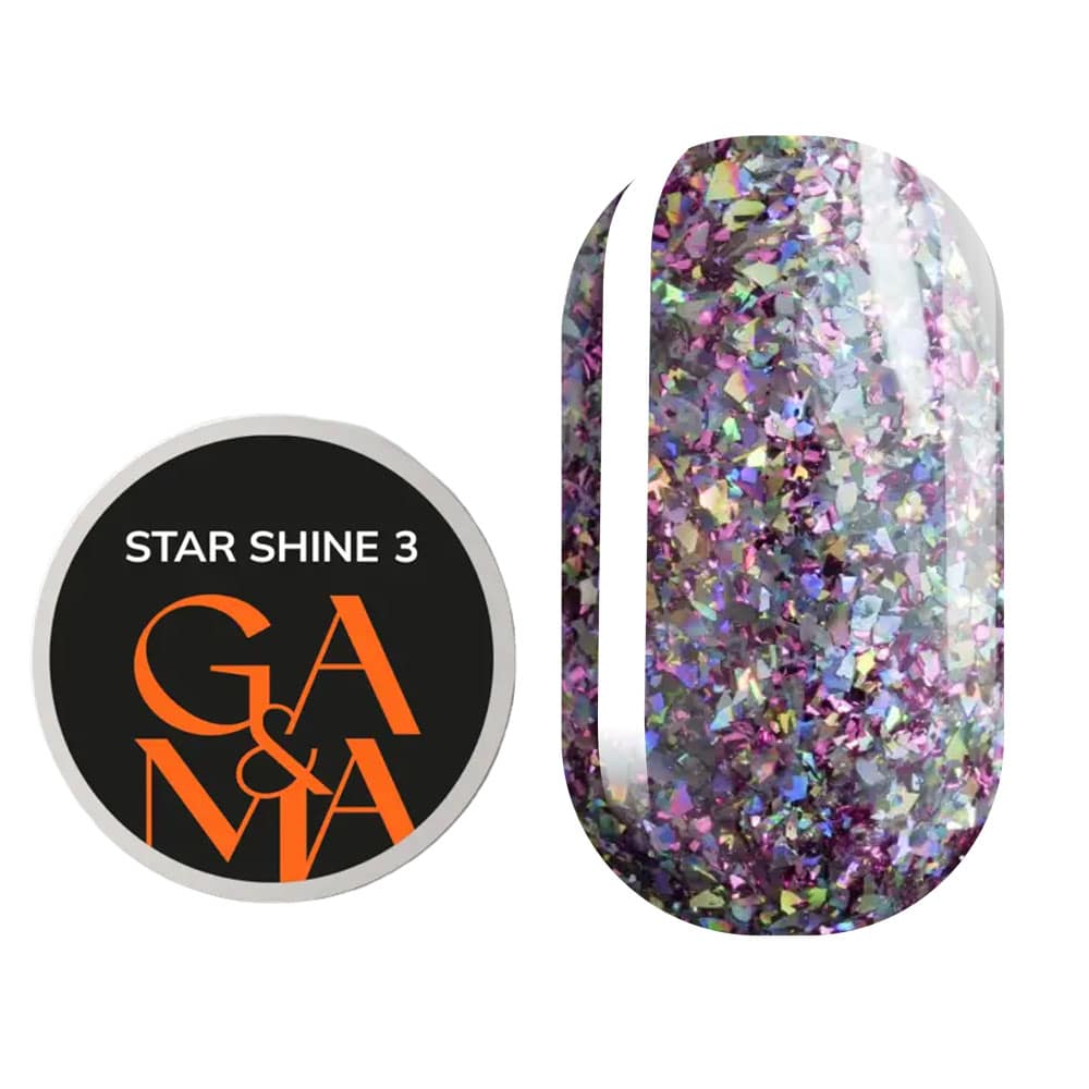 Гель-лак Ga&Ma Star Shine №3, 5 г — фото 1