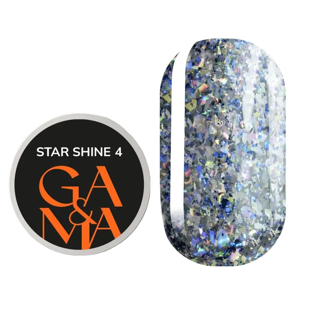 Гель-лак Ga&Ma Star Shine №4, 5 г — фото 1