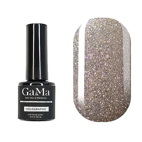 Гель-лак Ga&Ma Holographic Glitter №6, 10 мл — фото 1