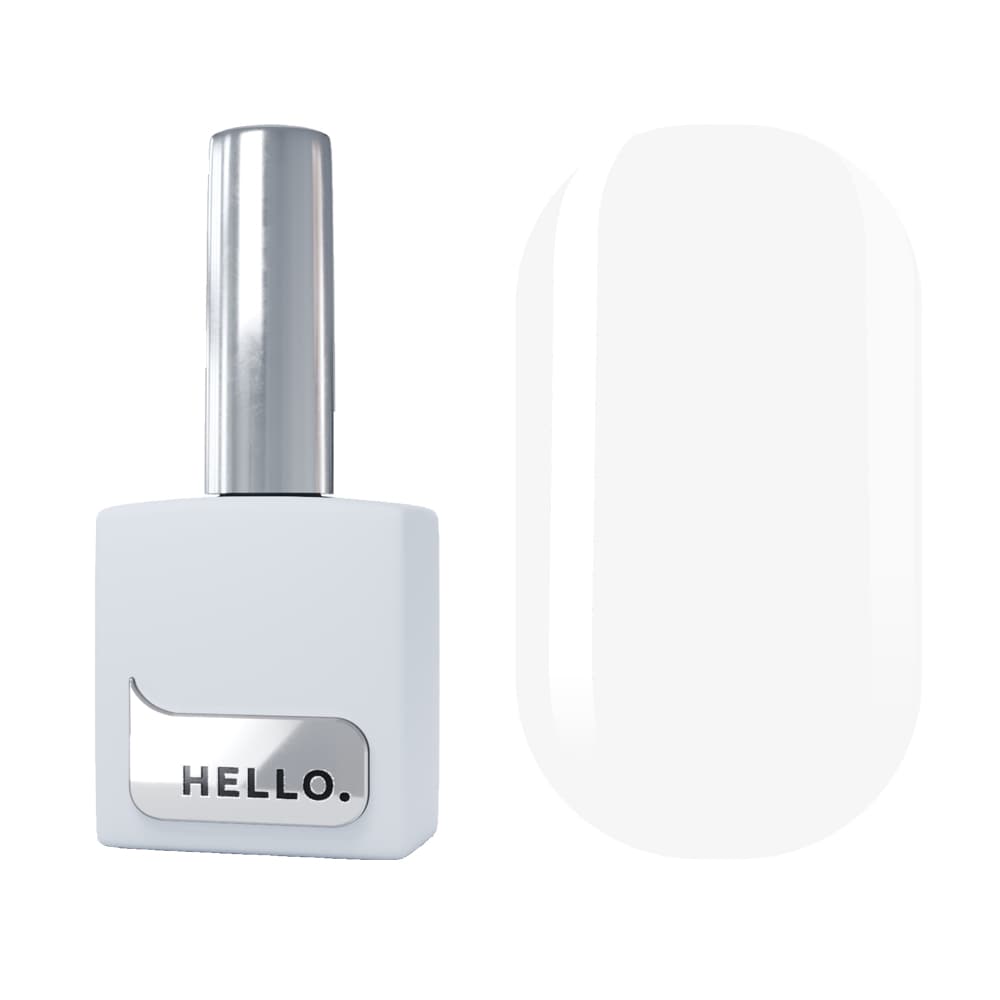 Рідкий гель HELLO Smart Gel Milky молочно-білий, 15 мл — фото 1