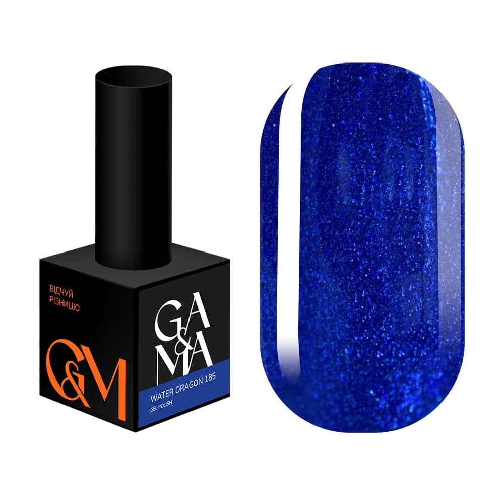 Гель-лак Ga&Ma №185, Night collection, Water dragon, 10 мл — фото 1