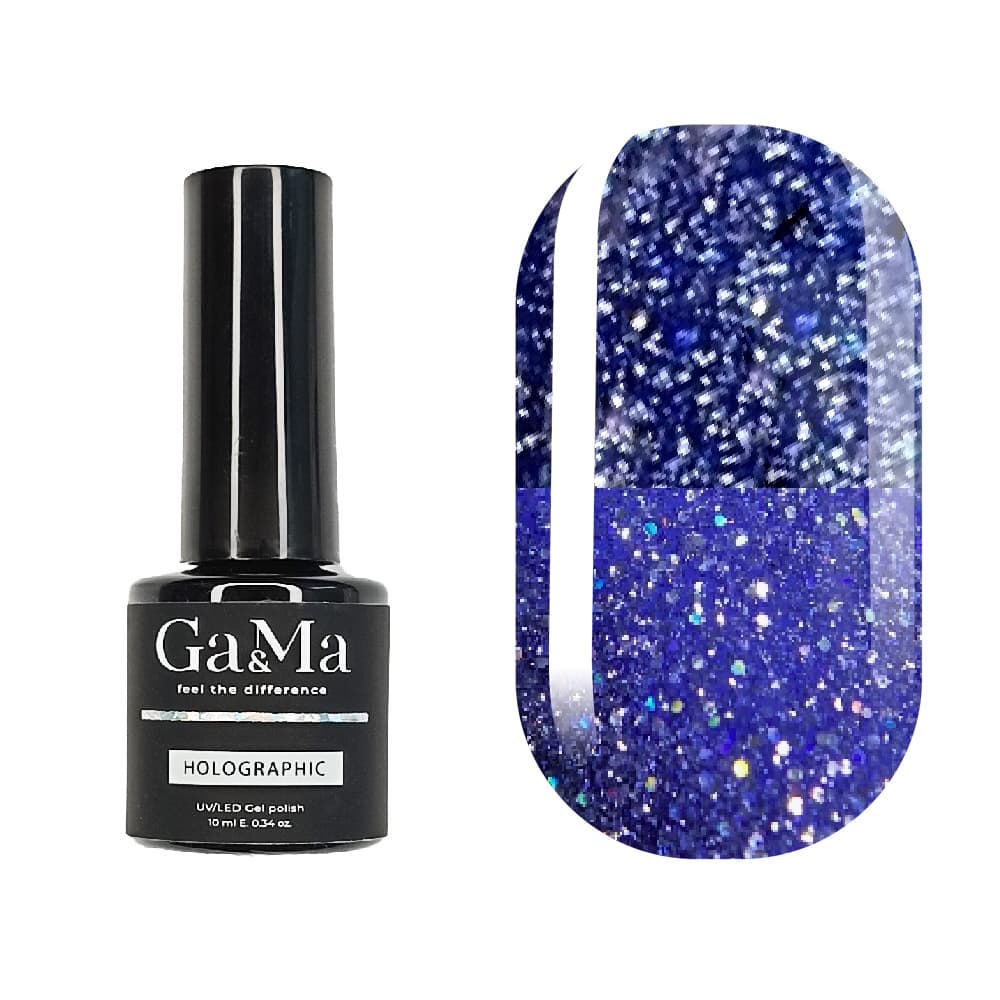 Гель-лак Ga&Ma Holographic №7, 10 мл — фото 1