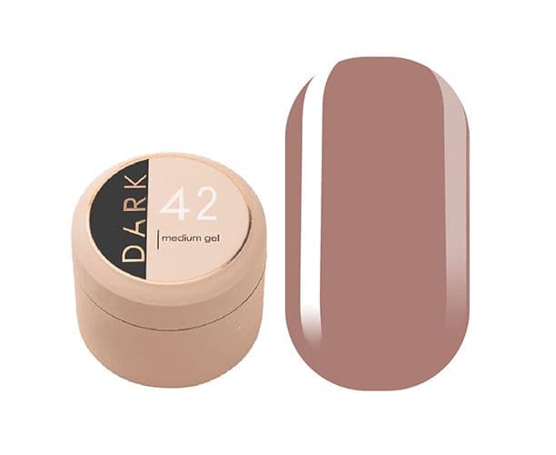 DARK Medium Gel №42, 15 мл, без кисти — фото 1
