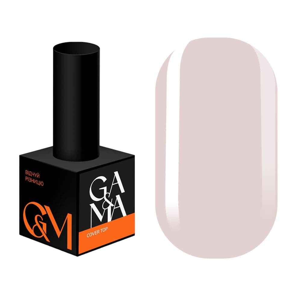 Топ камуфлирующий Ga&Ma, Light rose Cover top, 10 мл — фото 1