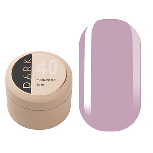 DARK Medium Gel №40, 30 мл, без пензлика — фото 1