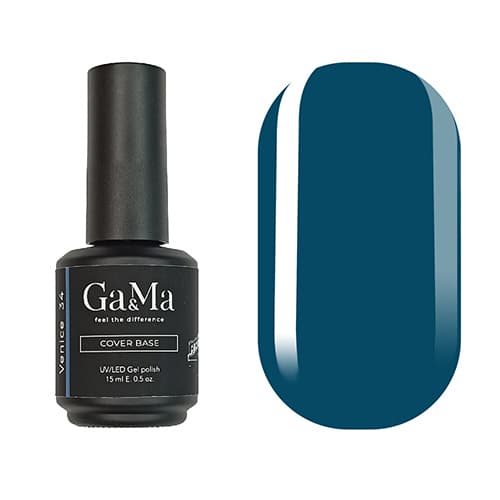 База цветная Ga&Ma Colored base №34 Venice, 15 мл — фото 1