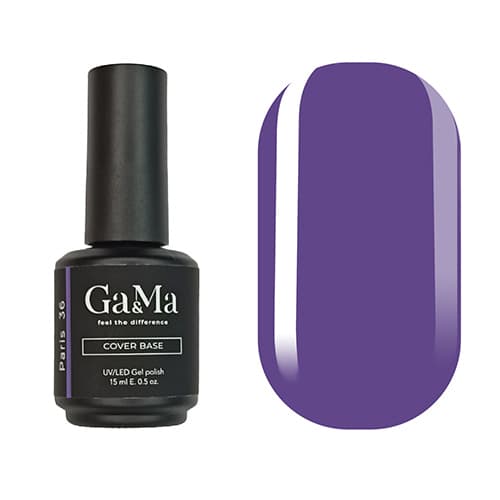 База кольорова Ga&Ma Colored base №36 Paris, 15 мл — фото 1