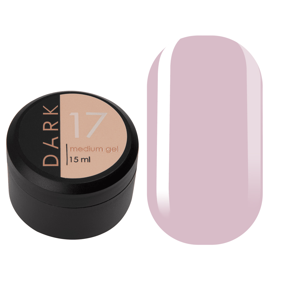 DARK Medium Gel №17, 15 мл, без пензлика — фото 1