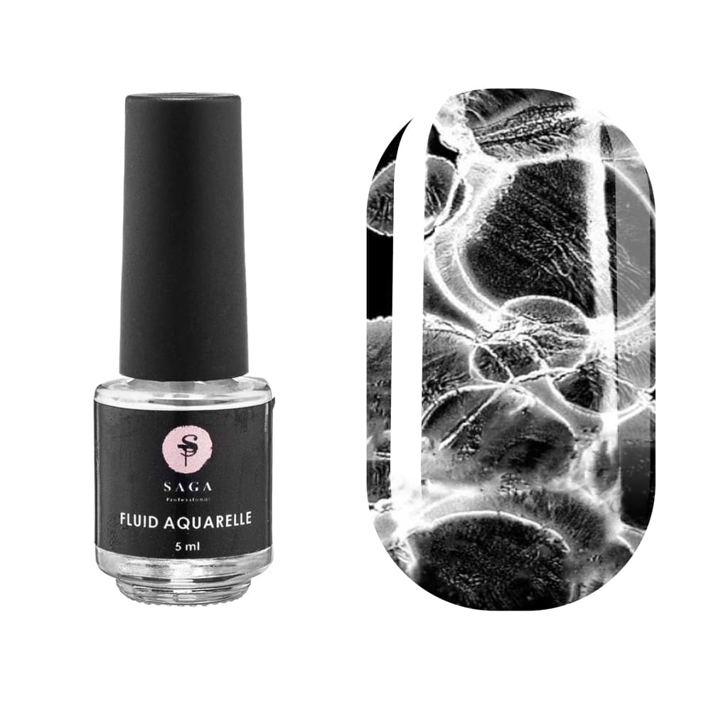 Акварельні краплі SAGA White, 5 мл — фото 1