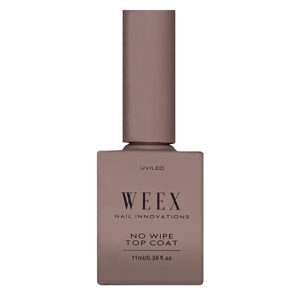 WEEX Matte Top Coat - матовий топ (оксамитовий ефект), 10 мл — фото 1
