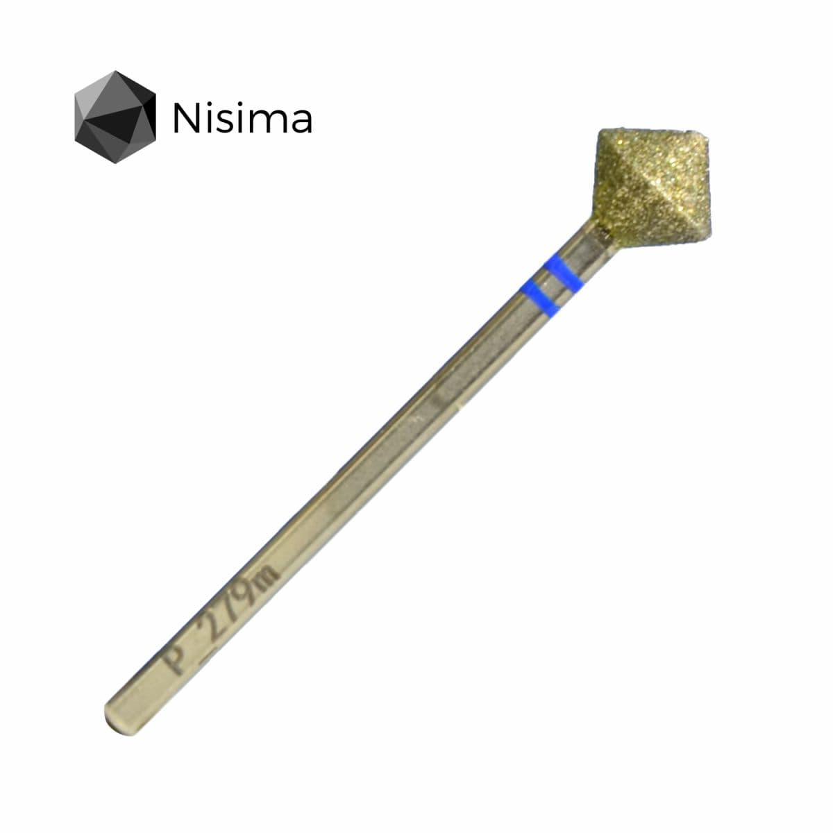 Насадка NISIMA алмазна дзига синя P_279mK — фото 1