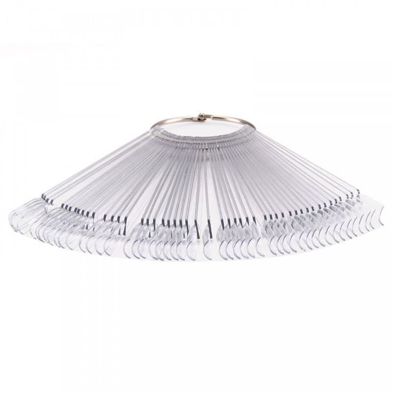 Типси квадрат прозорі на кільці — фото 1