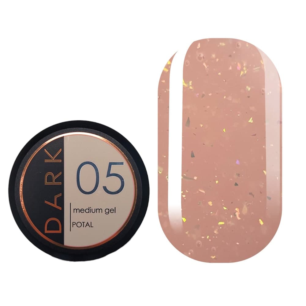 DARK Medium Potal Gel №5, 15 мл, без пензлика — фото 1