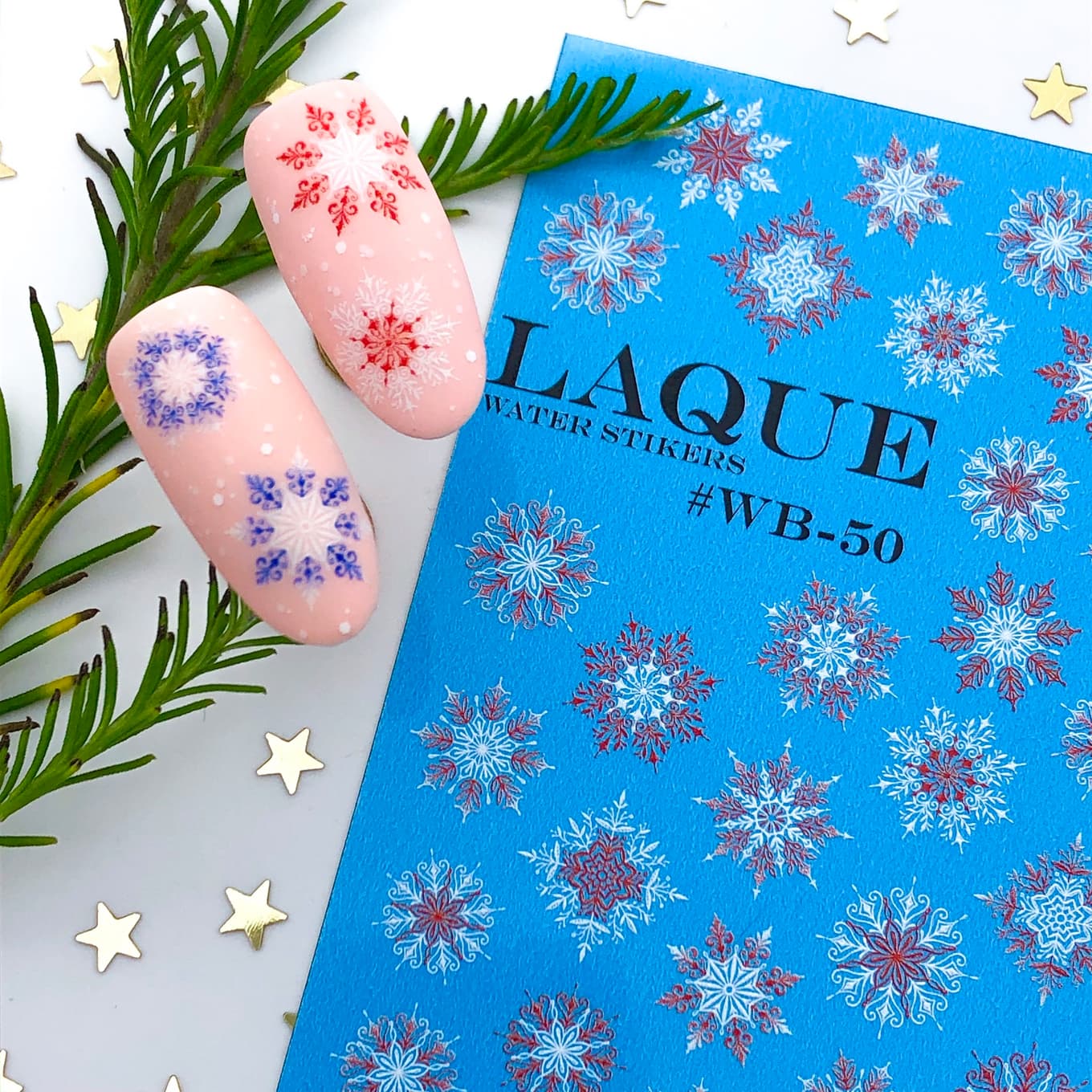 LAQUE слайдер дизайн для ногтей № WB-50 — фото 1