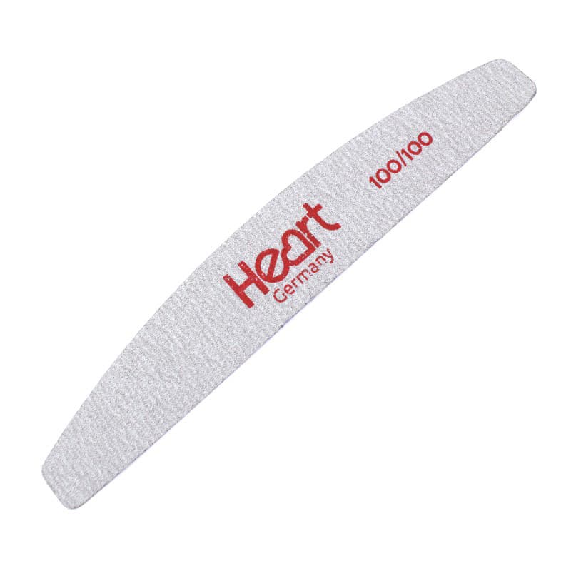 Пилка для нігтів HEART Half 100/100 — фото 1