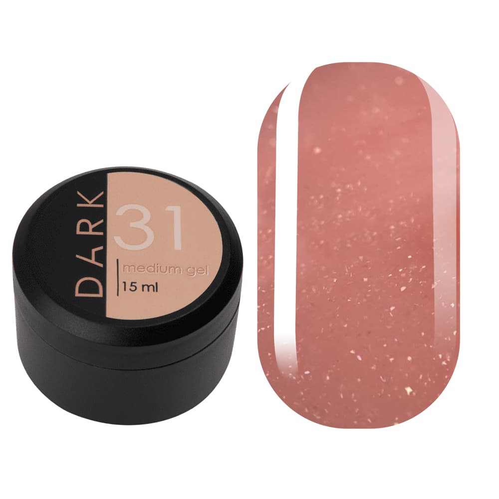DARK Medium Gel №31, 15 мл, без пензлика — фото 1