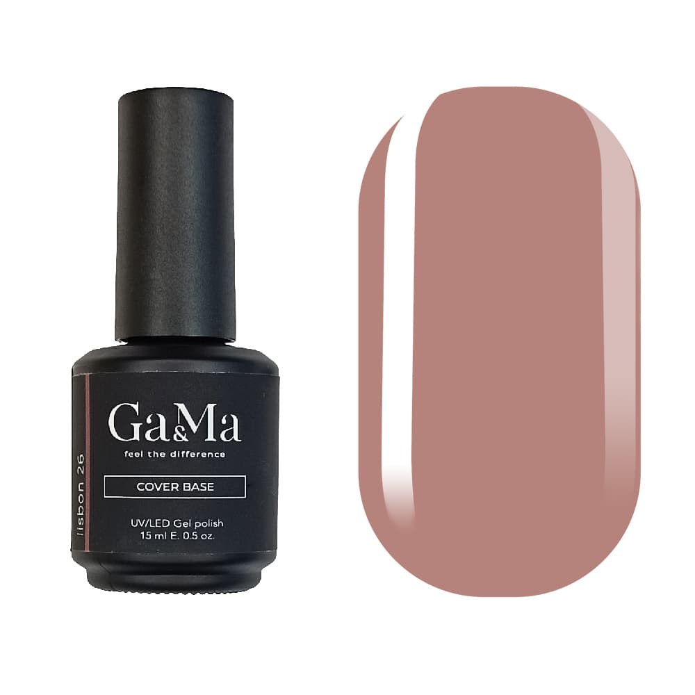 База кольорова Ga&Ma Colored base №26 Лісабон, 15 мл — фото 1