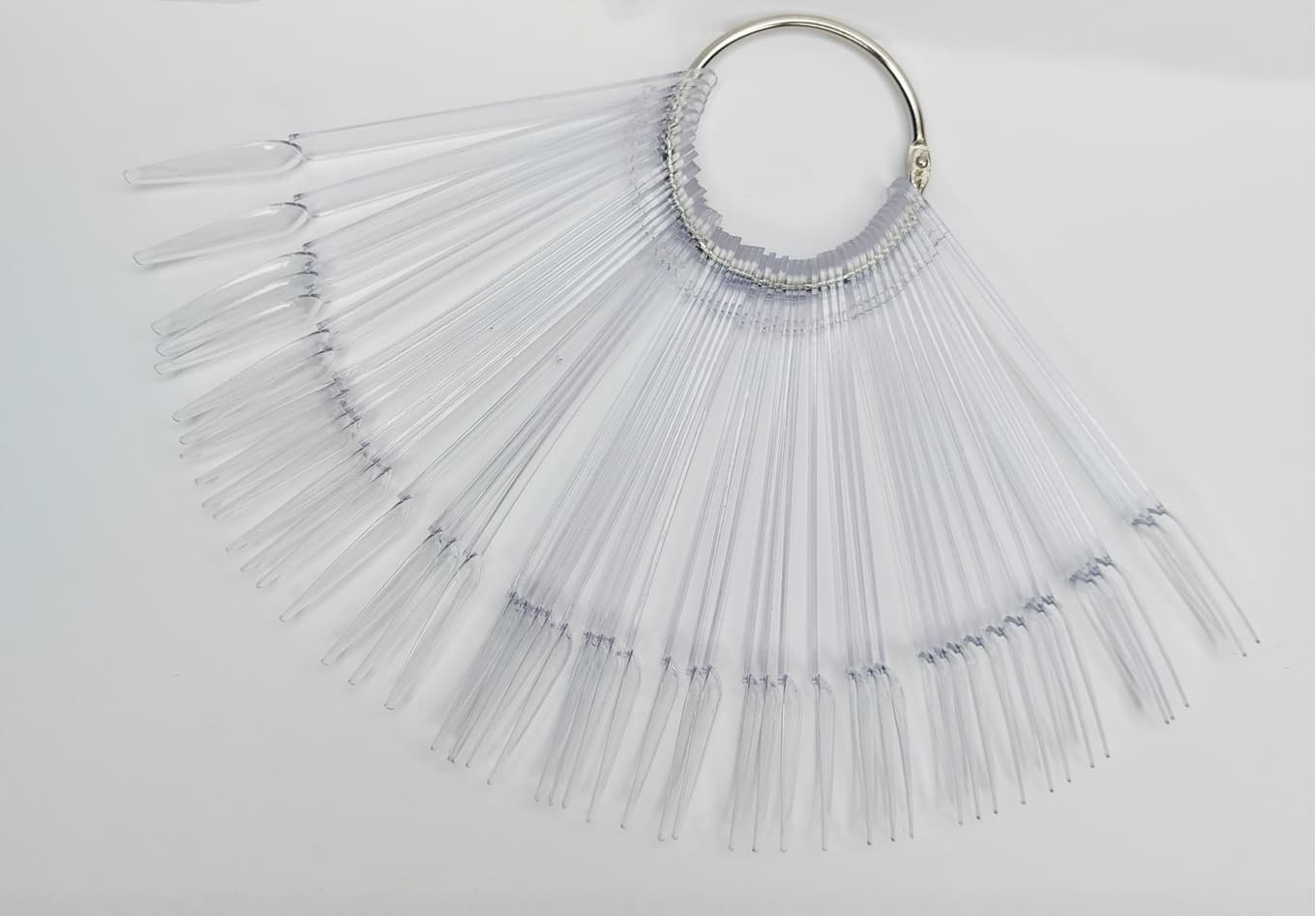 Типсы на кольце БАЛЕРИНА, прозрачные, 50 штук — фото 1