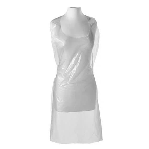 Фартух поліетиленовий білий 0,8/1,25, 50 шт — фото 1