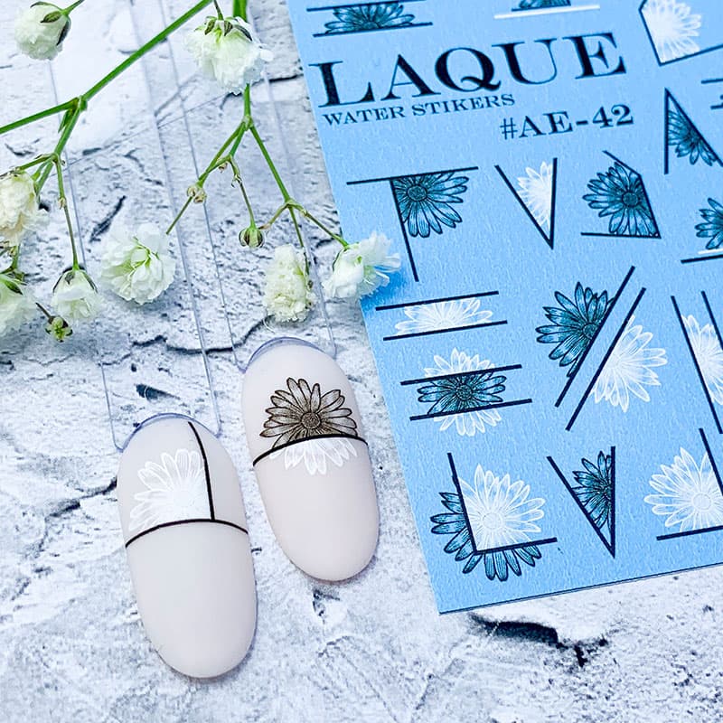 LAQUE слайдер дизайн для нігтів AE-42 — фото 1