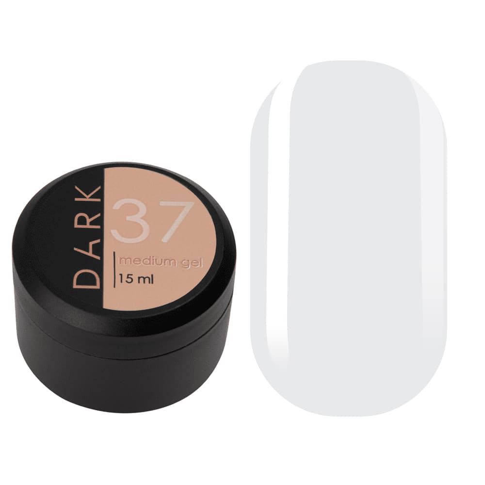 DARK Medium Gel №37, 15 мл, без пензлика — фото 1