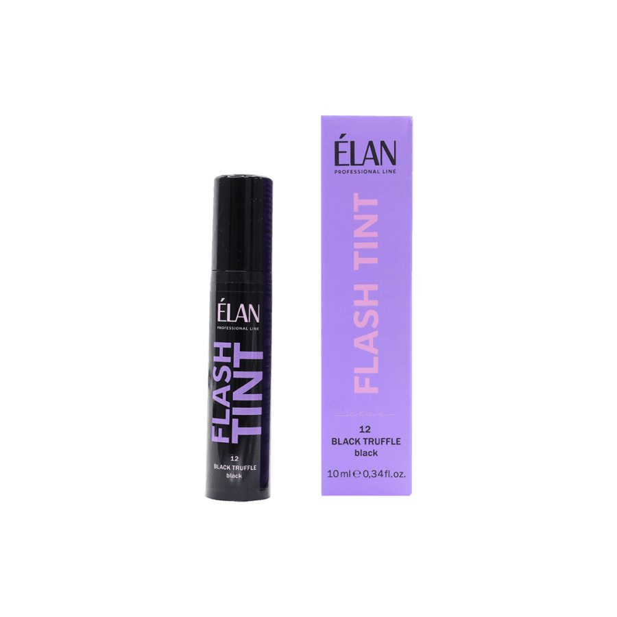 Система прямого окрашивания бровей ELAN «Flash Tint» 12 Black Truffle — фото 1